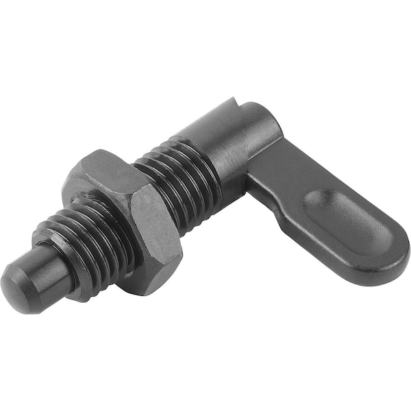 Kipp Cam-Action Indexing Plung, D=8, D1=M16, Form:B, Steel K0348.050816 - main